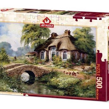 Art Puzzle 5080 500 Parça Yeşil Köy Puzzle