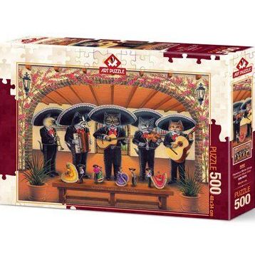 Art Puzzle 5082 Flamenko Miyav Ekibi 500 Parça Puzzle