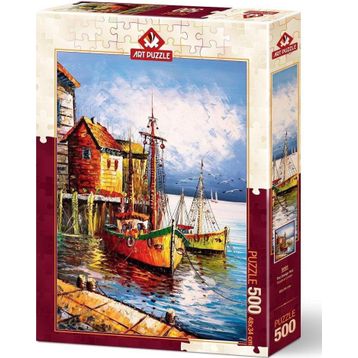 Art Puzzle 5091 Turuncu Liman 500 Parça Puzzle