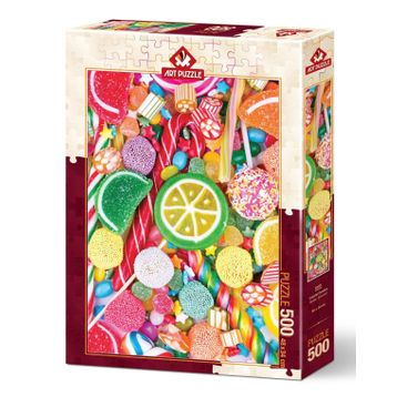Art Puzzle 5101 Renkli Şekerler 500 Parça Puzzle