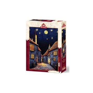 Art Puzzle 5102 Ortaçağda Han Gecesi 500 Parça Puzzle