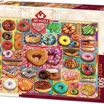 Art Puzzle 5108 500 Parça Donutlar Puzzle