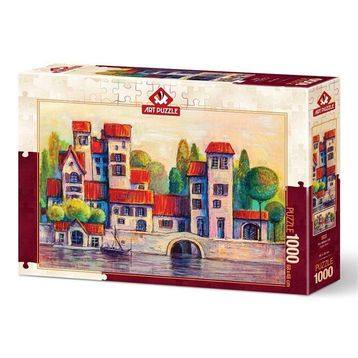 Art Puzzle 5213 1000 Parça Doğa Kent Puzzle