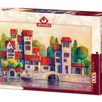 Art Puzzle 5213 1000 Parça Doğa Kent Puzzle