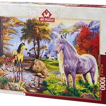 Art Puzzle 5215 1000 Parça Saklı Atlar Puzzle