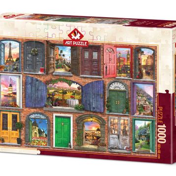 Art Puzzle 5219 1000 Parça AvrupaNın Kapıları Puzzle