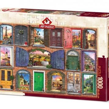 Art Puzzle 5219 1000 Parça AvrupaNın Kapıları Puzzle