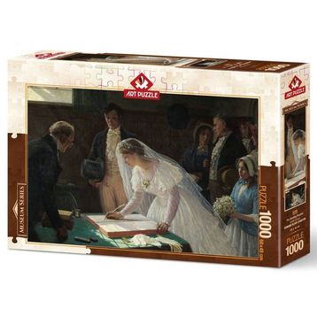 Art Puzzle 5246 Evlilik İmzası 1000 Parça Puzzle
