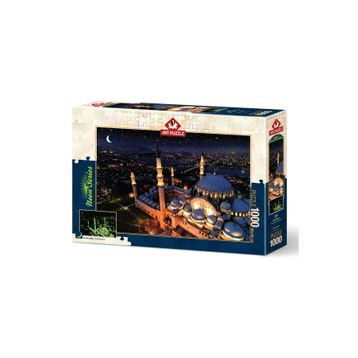 Art Puzzle 5264 1000 Parça Neon Sultan Ahmed Camii Puzzle