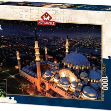 Art Puzzle 5264 1000 Parça Neon Sultan Ahmed Camii Puzzle