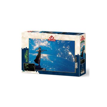 Art Puzzle 5266 1000 Parça Neon Son Keman Puzzle