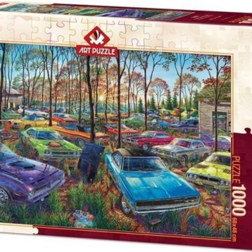 Art Puzzle 5269 1000 Parça Araba Mezarlığı Puzzle