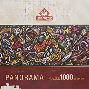 Art Puzzle 5351 Panorama 1000 Parça Ritmin Elementleri Puzzle
