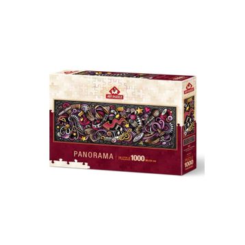 Art Puzzle 5351 Panorama 1000 Parça Ritmin Elementleri Puzzle