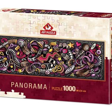 Art Puzzle 5351 Panorama 1000 Parça Ritmin Elementleri Puzzle