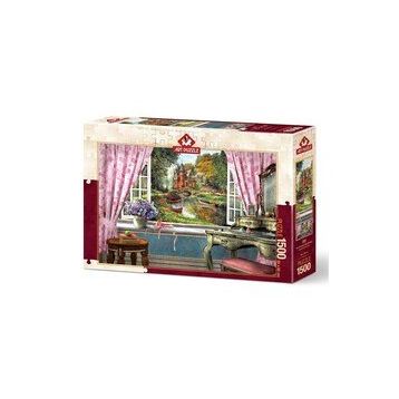 Art Puzzle 5388 Penceremdeki Şato 1500 Parça Puzzle