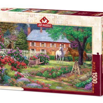 Art Puzzle 5397 Atlı Bahçe 1500 Parça Puzzle