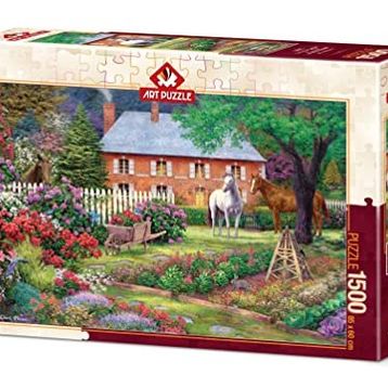 Art Puzzle 5397 Atlı Bahçe 1500 Parça Puzzle