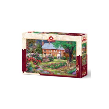 Art Puzzle 5397 Atlı Bahçe 1500 Parça Puzzle