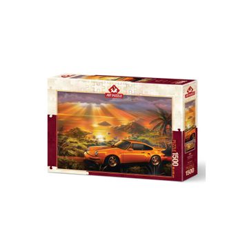 Art Puzzle 5406 1500 Parça Sarı Porsche Puzzle