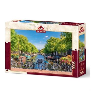 Art Puzzle 5480 2000 Parça Amsterdam Kanalı Puzzle
