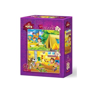 Art Puzzle 5584 35+60 Parça Tatil Keyfi Puzzle