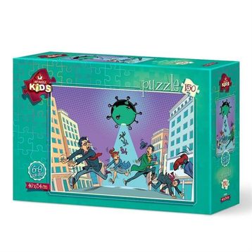 Art Puzzle 5659 150 Parça Virüsten Kaçış Puzzle