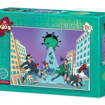 Art Puzzle 5659 150 Parça Virüsten Kaçış Puzzle