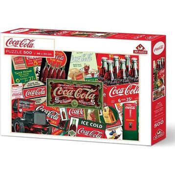 Art Puzzle 5931 Coca-Cola Soğuk İçiniz 500 Parça Puzzle
