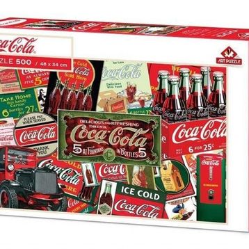 Art Puzzle 5931 Coca-Cola Soğuk İçiniz 500 Parça Puzzle