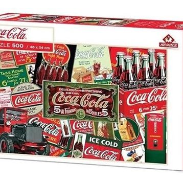 Art Puzzle 5931 Coca-Cola Soğuk İçiniz 500 Parça Puzzle