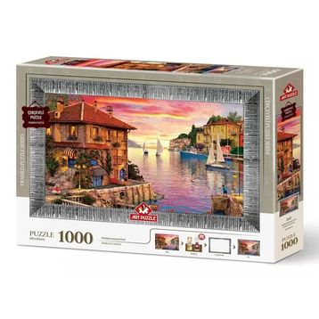 Art Puzzle Akdeniz Limanı 1000 Parça Puzzle