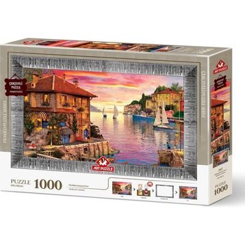 Art Puzzle Akdeniz Limanı 1000 Parça Puzzle