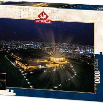 Art Puzzle Anıtkabir 1000 Parça Neon Puzzle