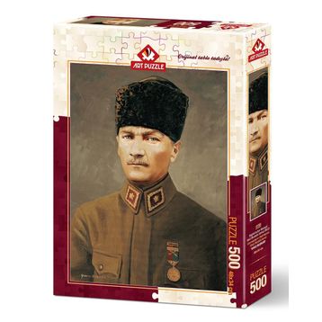 Art Puzzle Başkomutan Mareşal Gazi Mustafa Kemal 500 Parça Puzzle