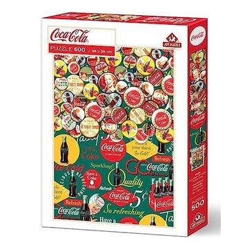 Art Puzzle Coca-Cola Kapakların Yolculuğu 500 Parça Puzzle