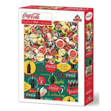 Art Puzzle Coca-Cola Kapakların Yolculuğu 500 Parça Puzzle