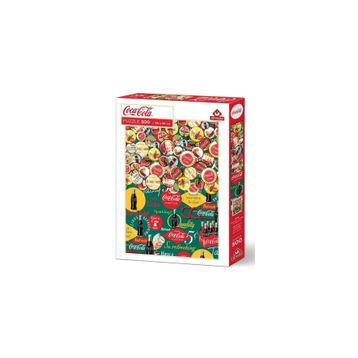 Art Puzzle Coca-Cola Kapakların Yolculuğu 500 Parça Puzzle