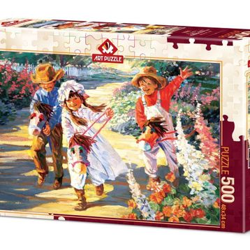 Art Puzzle Dıgıdık Dıgıdık! 500 Parça Yapılmış Puzzle