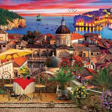 Art Puzzle Dubrovnik 1000 Parça Puzzle
