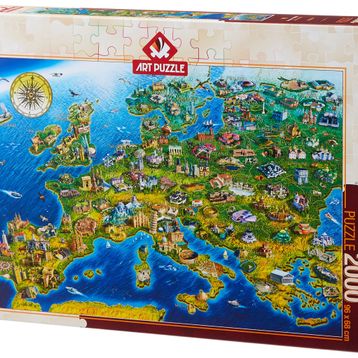 Art Puzzle Dünya Harikaları 2000 Parça Puzzle