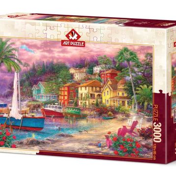 Art Puzzle Eflatun Kıyılar 3000 Parça Puzzle