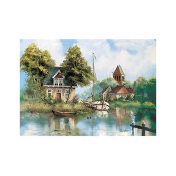 Art Puzzle Eve Dönüş 1000 Parça Puzzle
