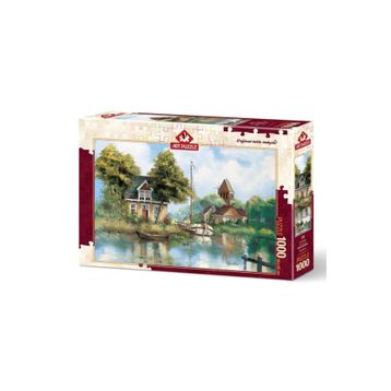 Art Puzzle Eve Dönüş 1000 Parça Puzzle