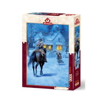 Art Puzzle Eve Dönüş 1000 Parça Puzzle
