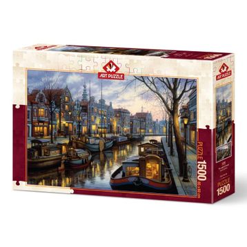 Art Puzzle Kanal Işıkarı 1500 Parça Puzzle