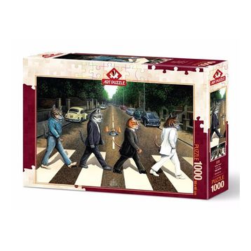 Art Puzzle Kedi Yolu 1000 Parça Puzzle