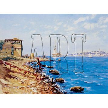 Art Puzzle Kız Kulesi 1000 Parça Puzzle