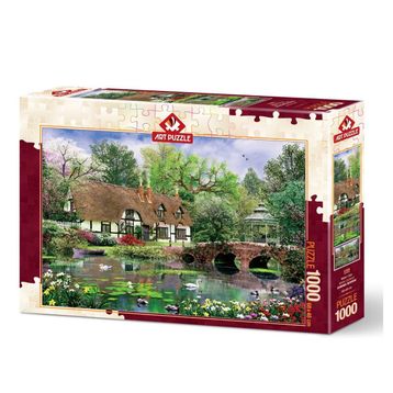 Art Puzzle Nilüfer Çiçekleri 1000 Parça Puzzle