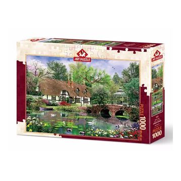 Art Puzzle Nilüfer Çiçekleri 1000 Parça Puzzle